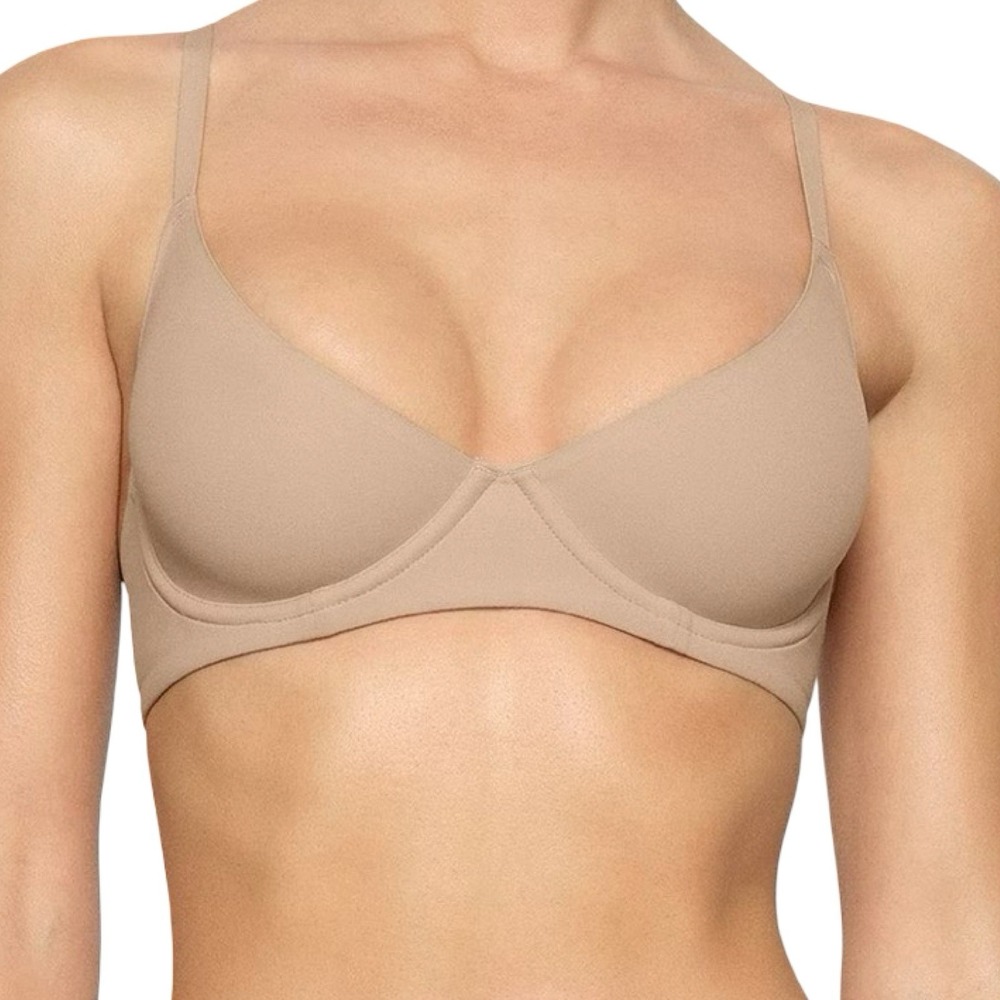 Skims Fits Everybody Unlined Demi Bra - Clay - NWT - 38A